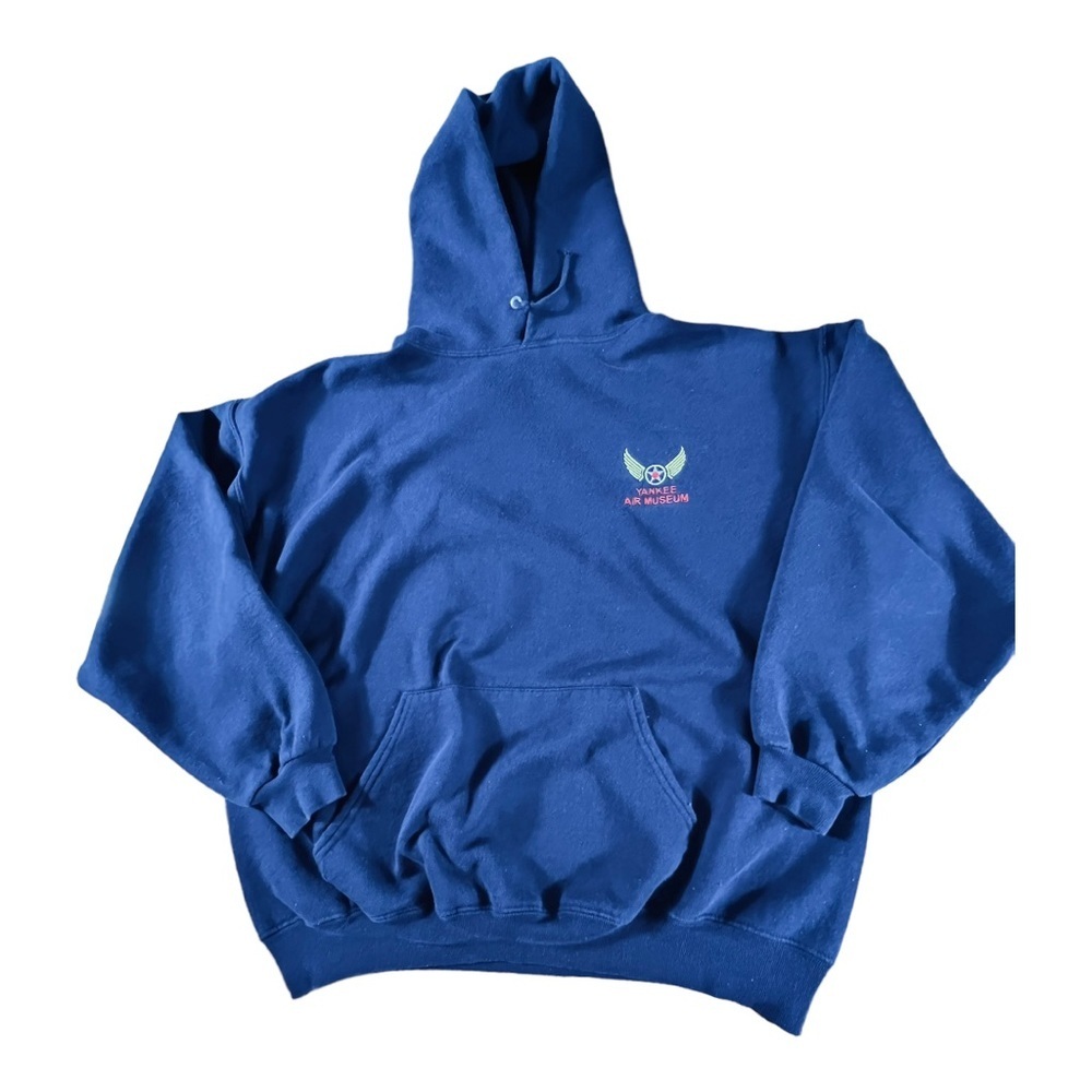 Jerzees Mens XL Hoodie, Yankee Air Museum